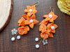 Sunset Lily Dangles Earrings