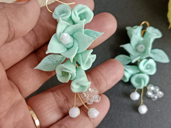 Pastel Bloom Statement Drops