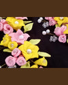 Pink & Yellow Bloom Handmade Clay Jewelry Set