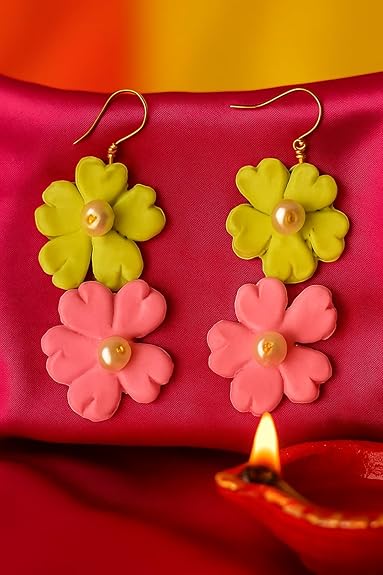 Tahera Floral Earrings.