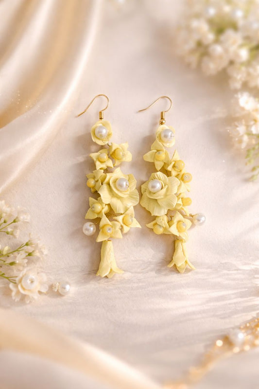 Sunny Bloom Clay Earrings