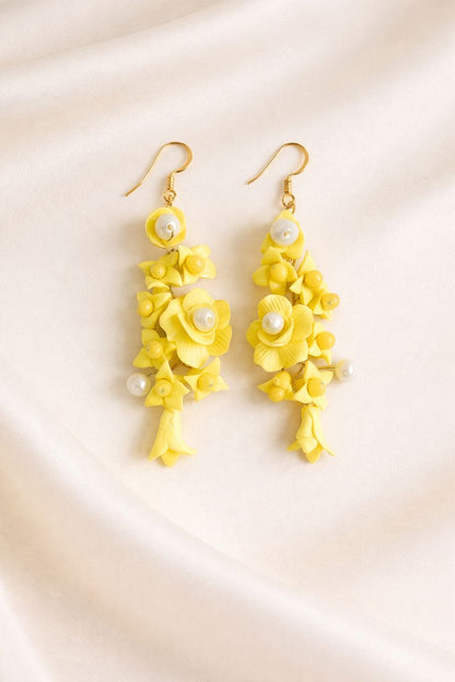 Sunny Bloom Clay Earrings