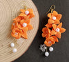 Sunset Lily Dangles Earrings
